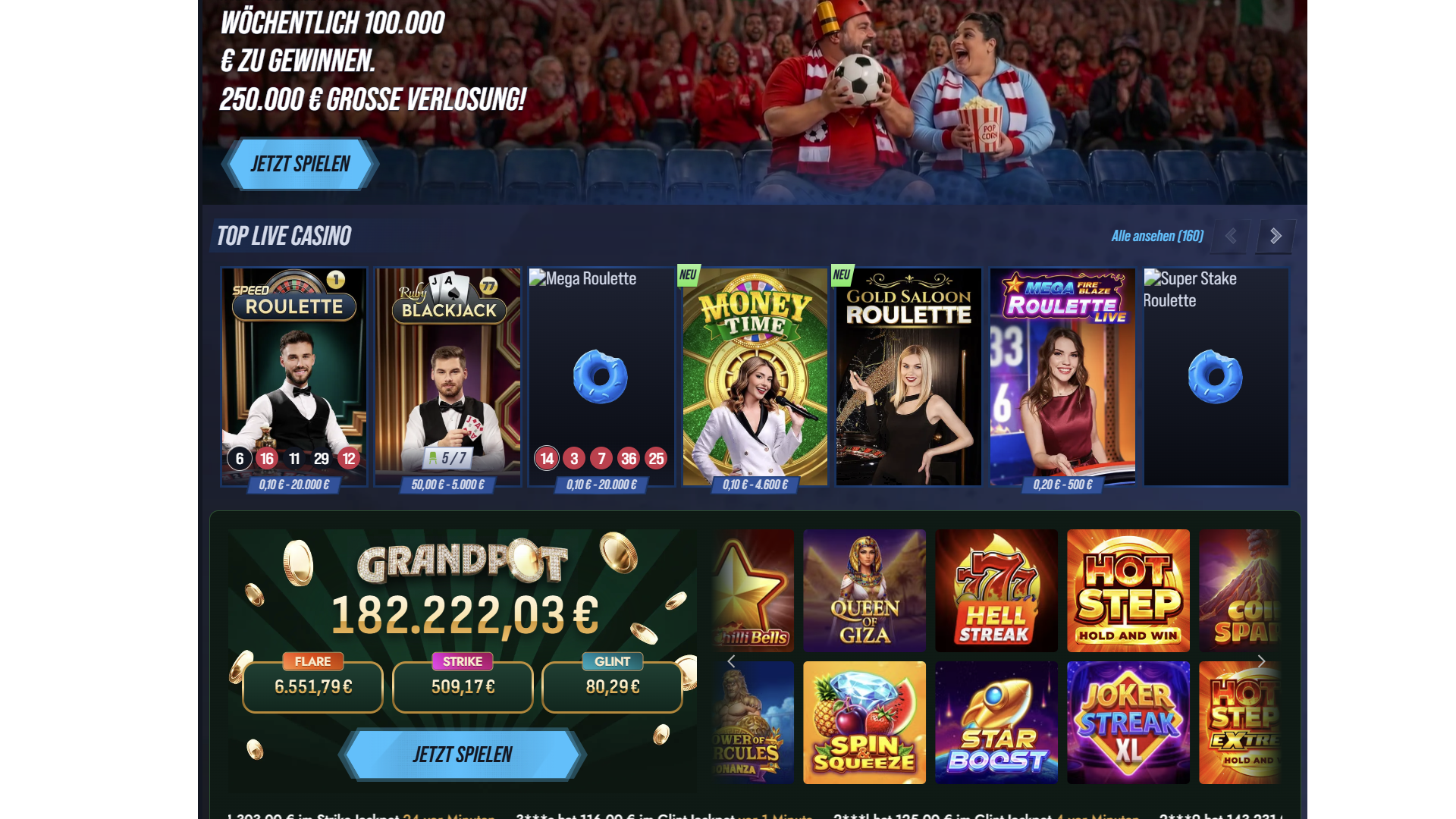 Vegashero website